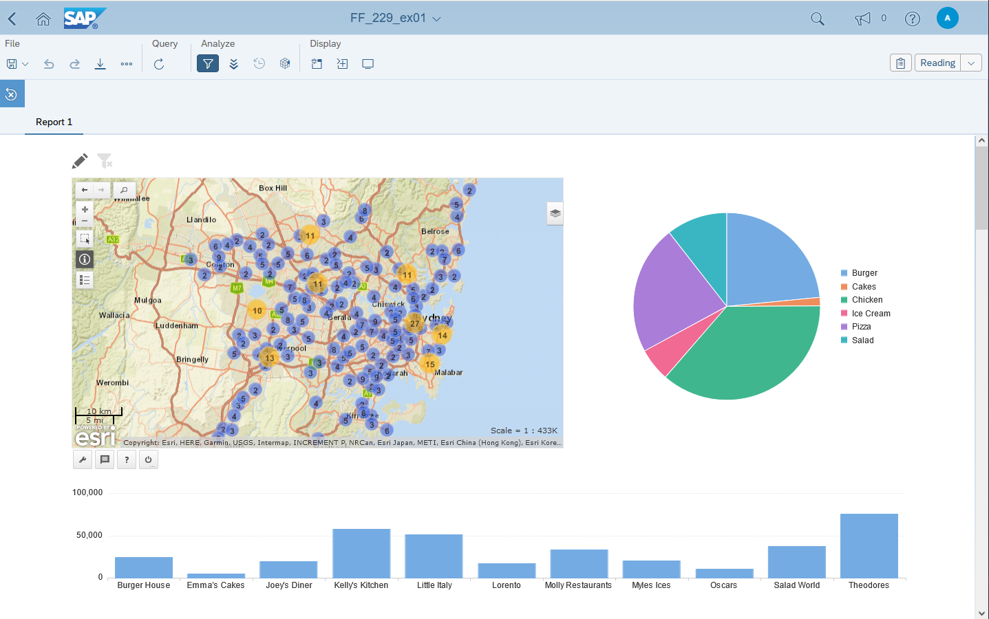 Map Intelligence for SAP clusters