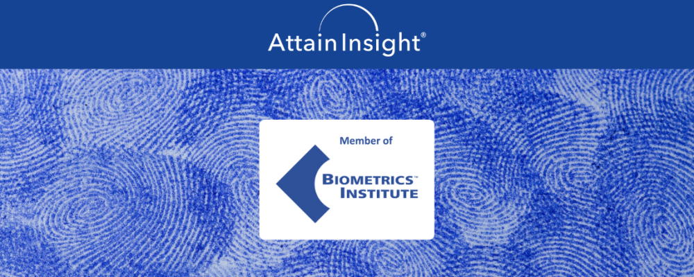 Biometrics Institute Announcement - blog image